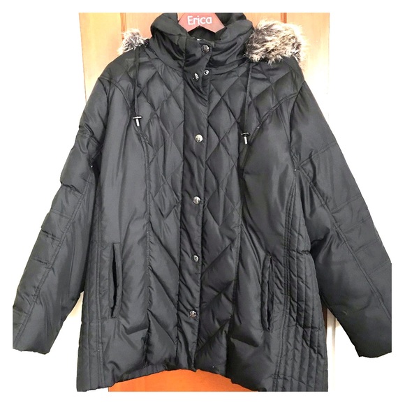 london fog plus size puffer coat